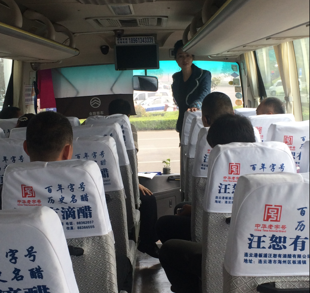 公交佳連公司深入一線對駕駛員進行春季安全交代